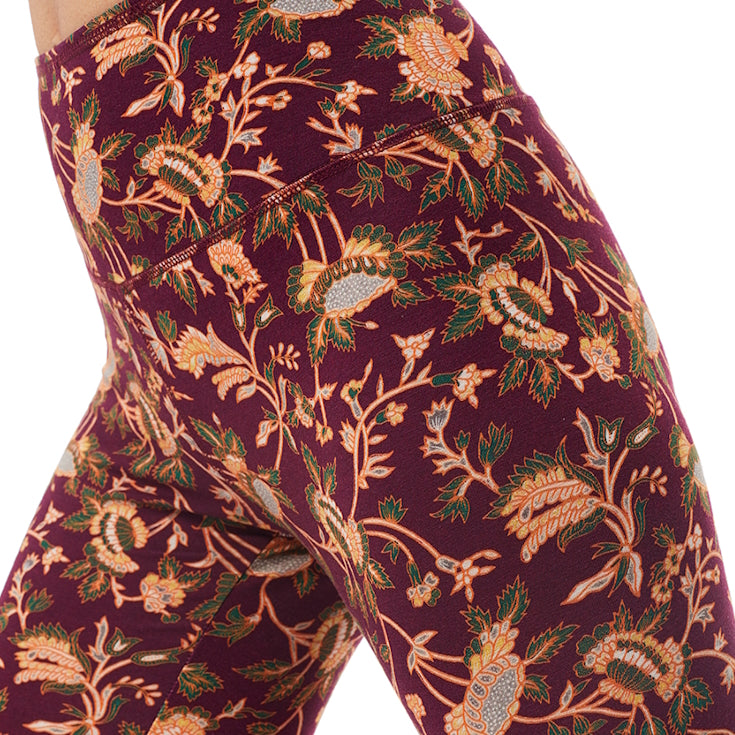 Yoga Leggings bedruckt aus Lyocell & Bio-Baumwolle