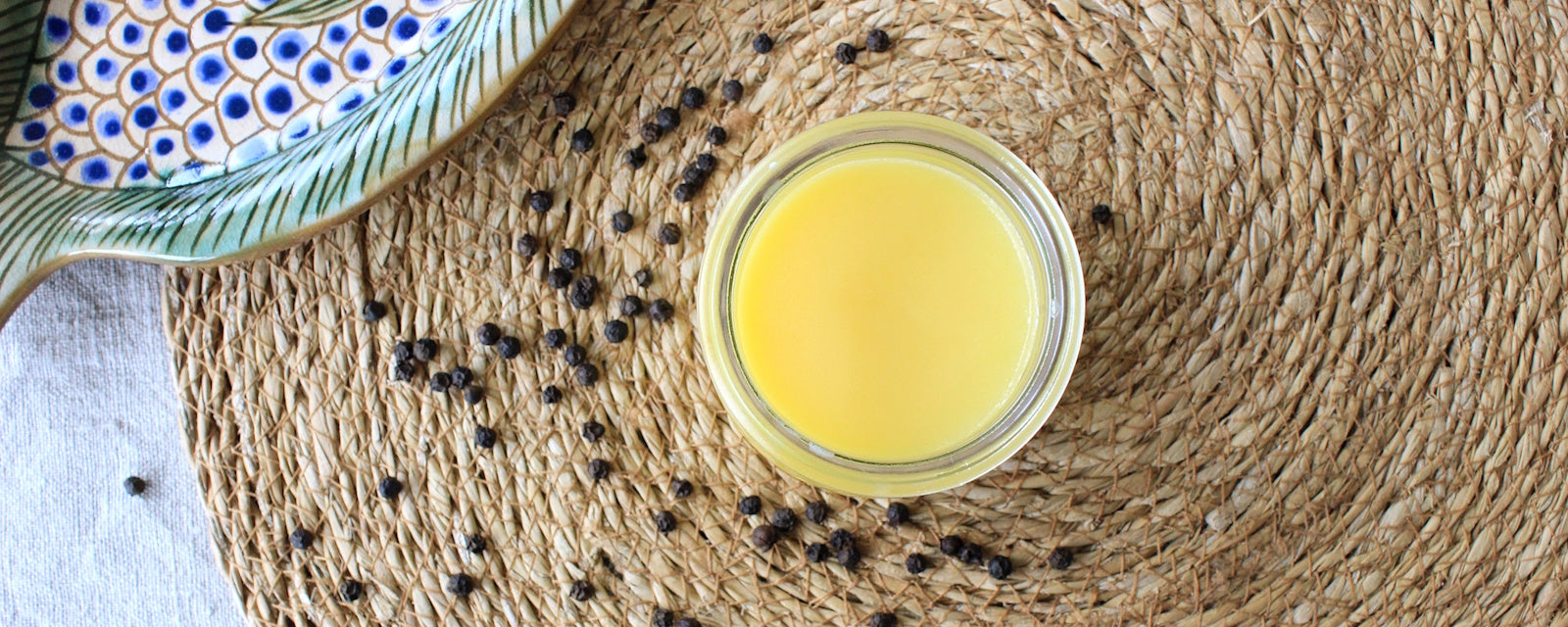 Ghee geklärte Butter aus dem Ayurveda