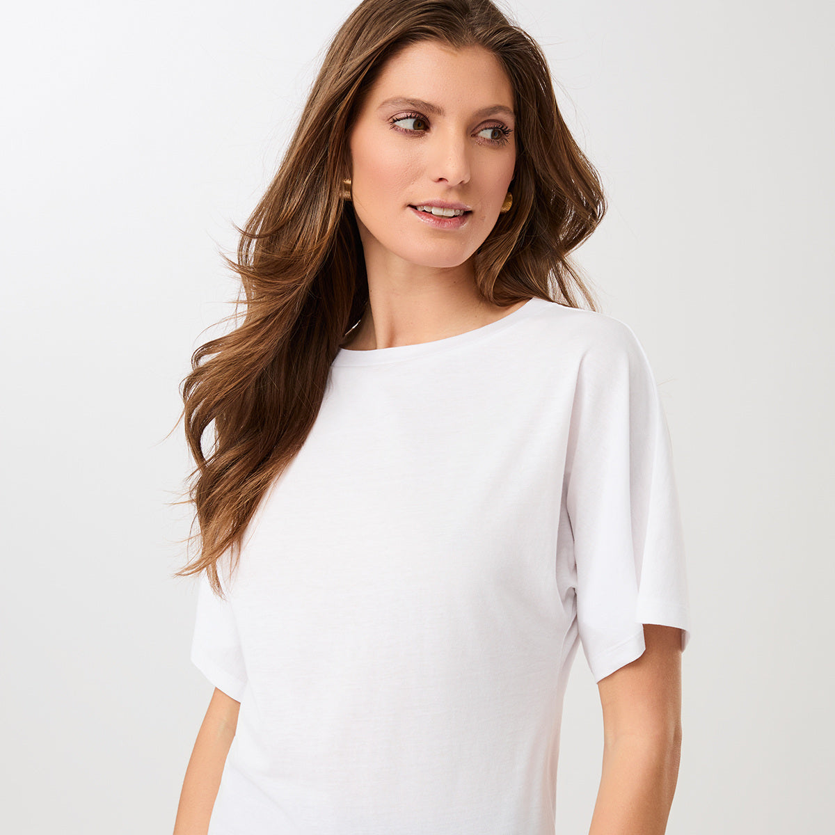 weisses T-Shirt aus Bio-Baumwolle