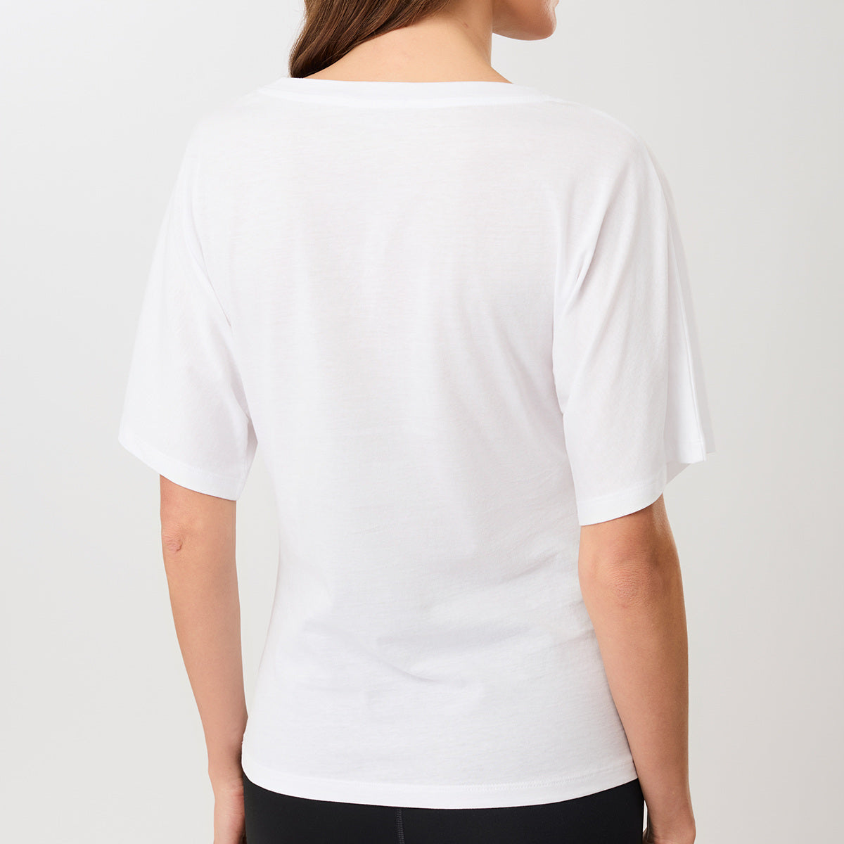 weisses T-Shirt aus Bio-Baumwolle