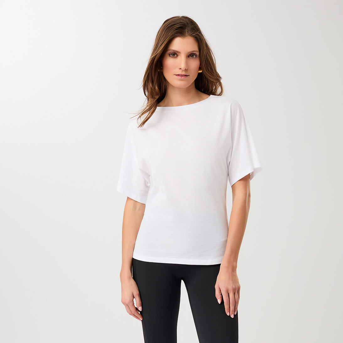 weisses T-Shirt aus Bio-Baumwolle