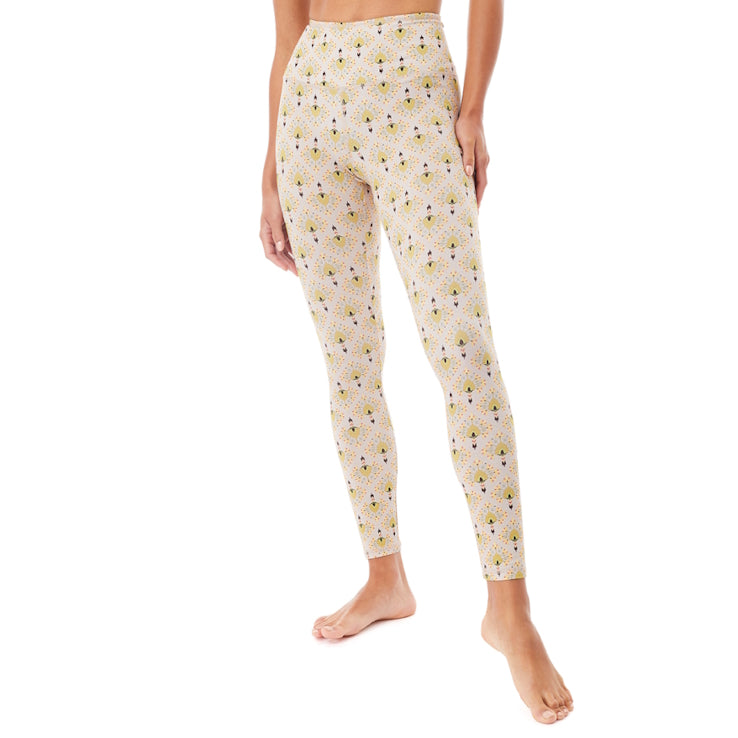 Yoga Leggings  aus Lyocell & Bio-Baumwolle  mit orientalischem Print