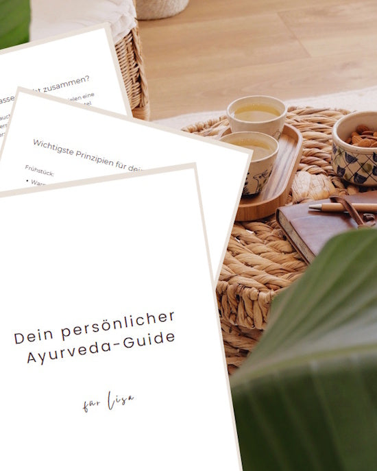 ayurvedische Ernährungsbegleitung mit individuellem Guide, Symbolbild