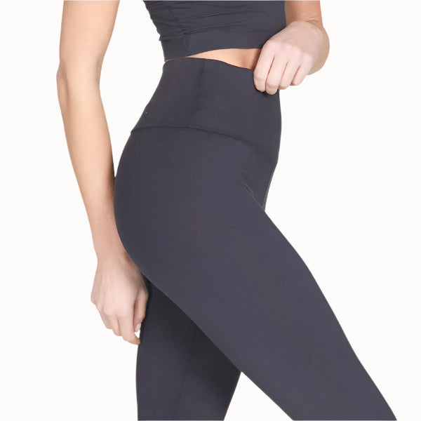 Yoga Leggings von Kismet aus Bio-Baumwolle und Lenzing Modal Anthrazit