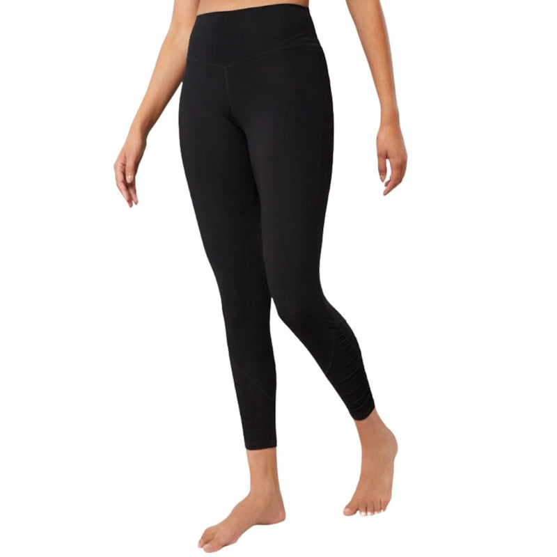 Yoga-Leggings von Mandala aus Lyocell und Biobaumwolle Schwarz